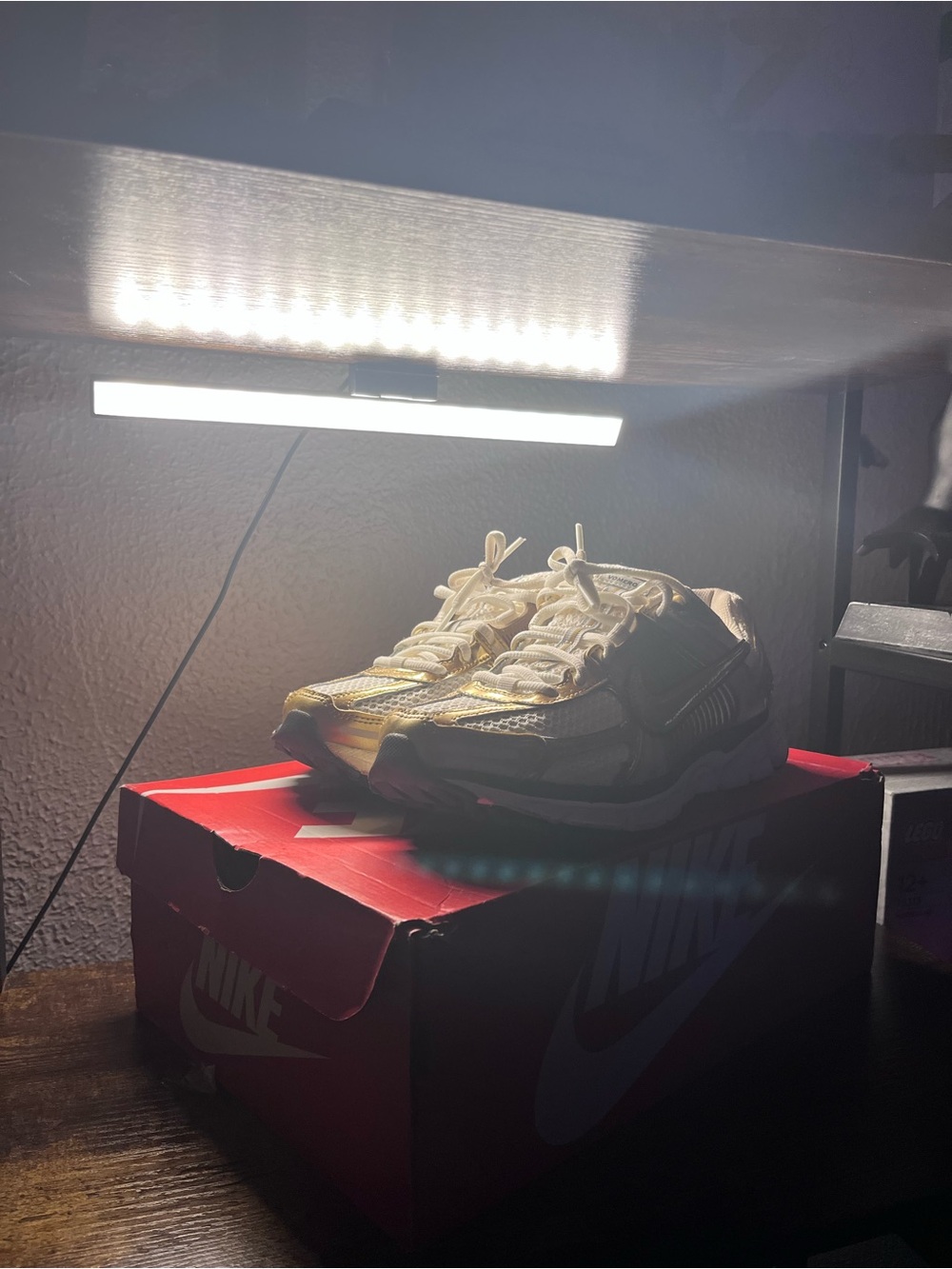 Nike Men's Sneakers in Cream and White
